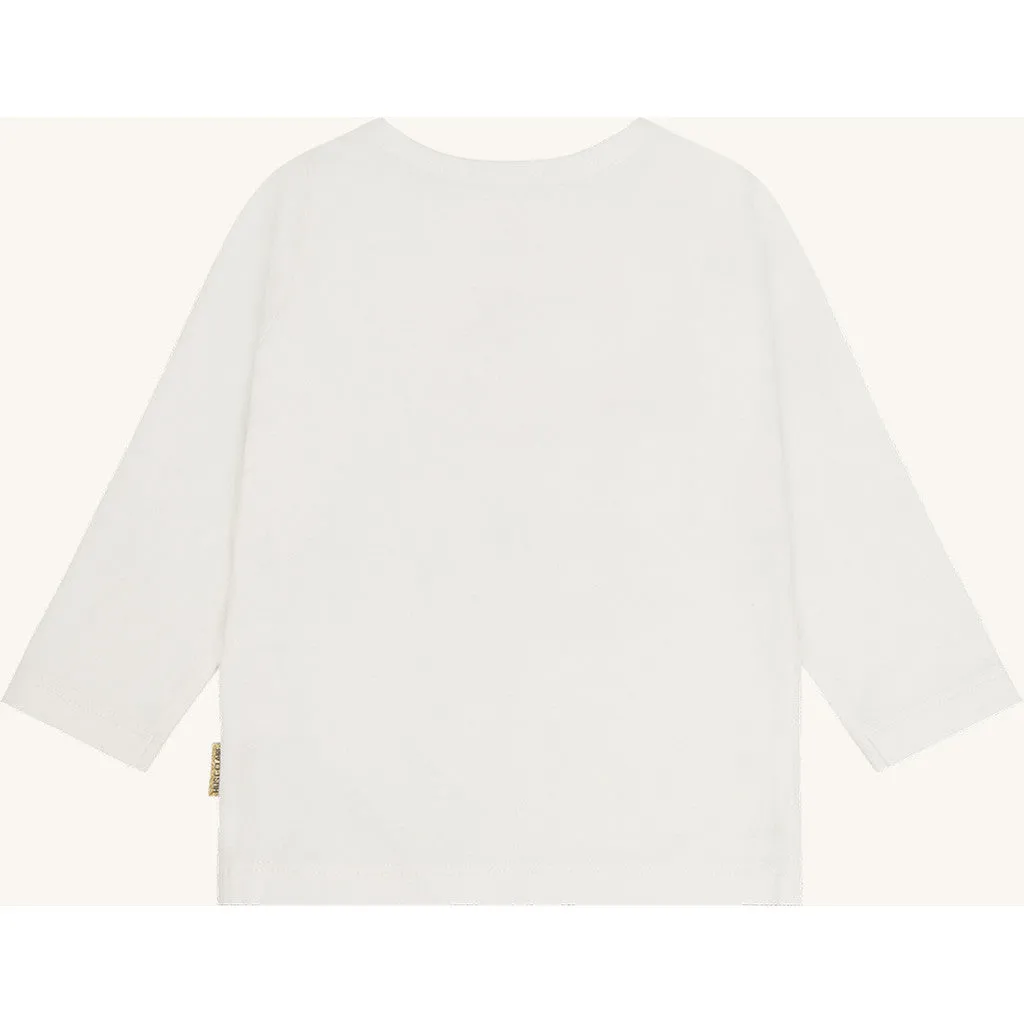 Hust & Claire Anna Mouse t-shirt Ivory langærmet øko