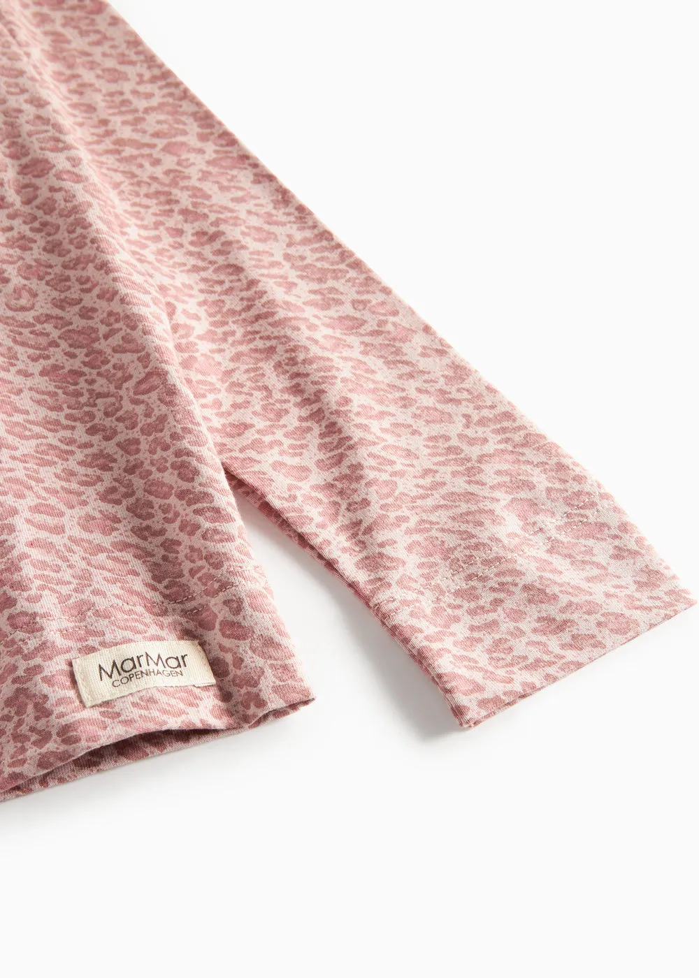 MarMar Leo Taren bluse Rose Dust Leo leopard langærmet