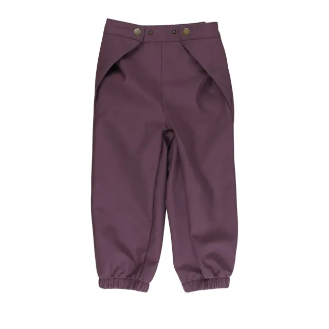 MINI A TURE Mataiano softshellbukser Huckleberry plum 3y vindtæt