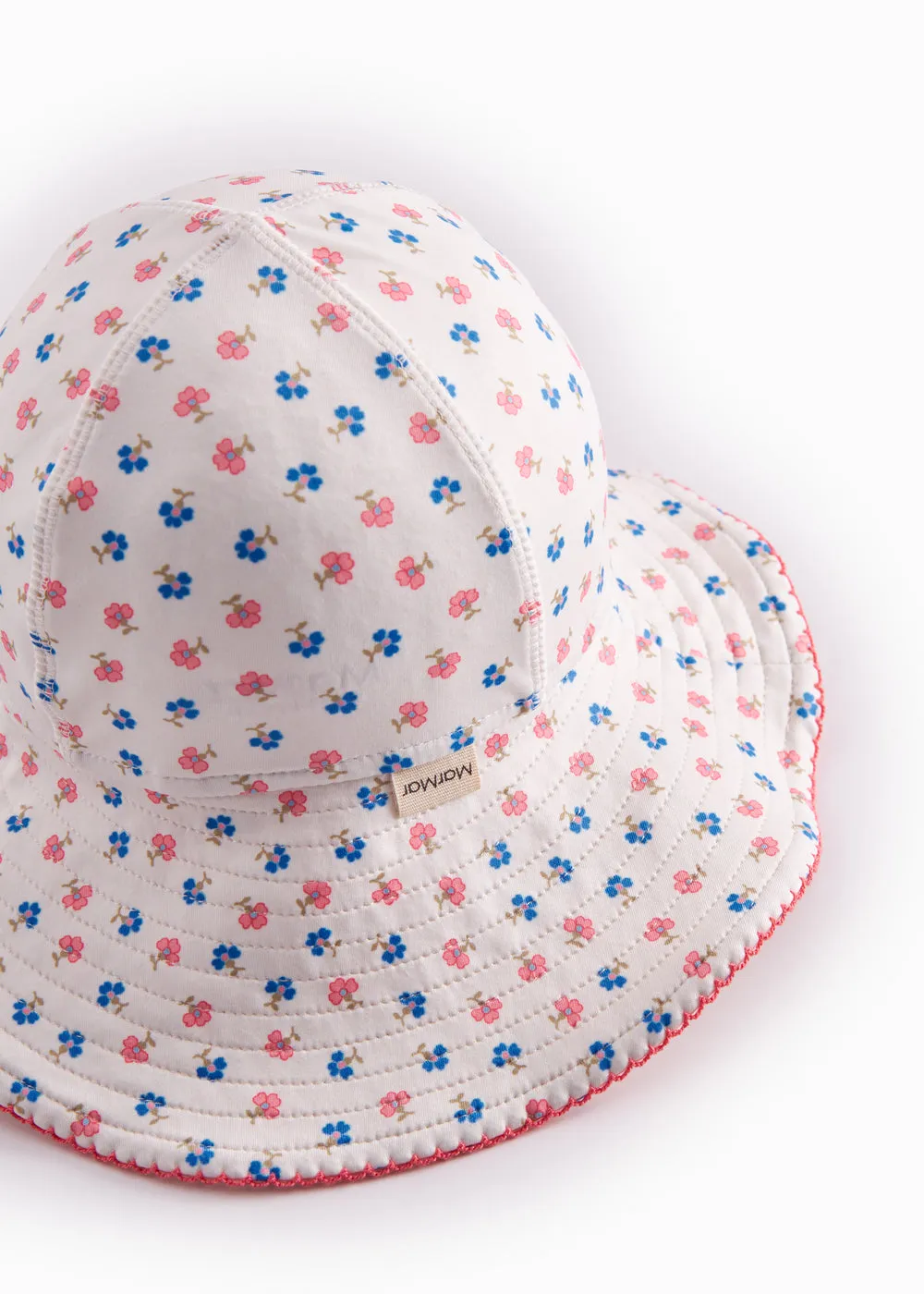 MarMar Alba Splash Long badehat Mini Flower UPF40+
