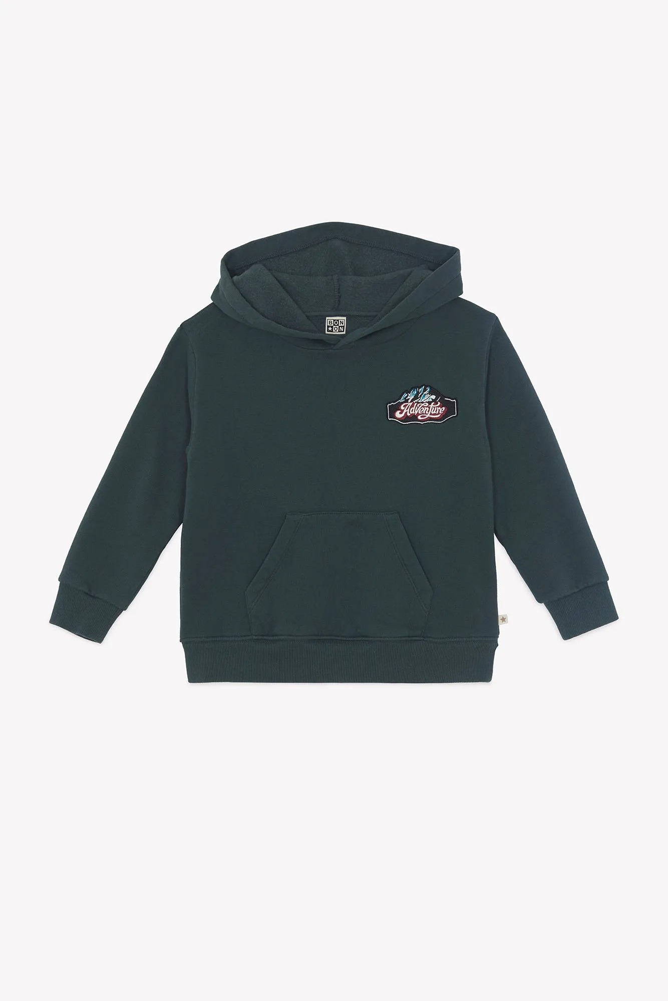Bonton Lennon Adventure sweat carbon hætte