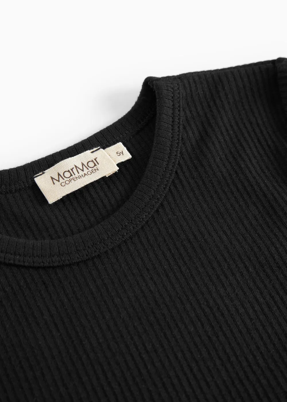 MarMar Plain Tee LS t-shirt sort langærmet modal