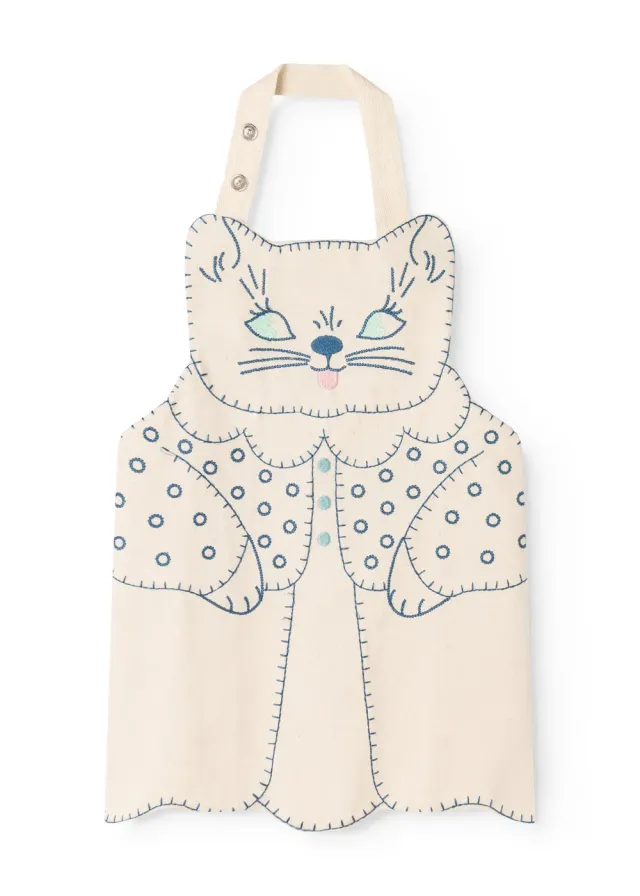 MarMar Kitty Apron forklæde Natural katteform