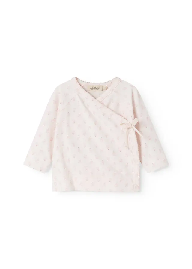 MarMar Tut Wrap LS bluse Mini Bloom slå-om