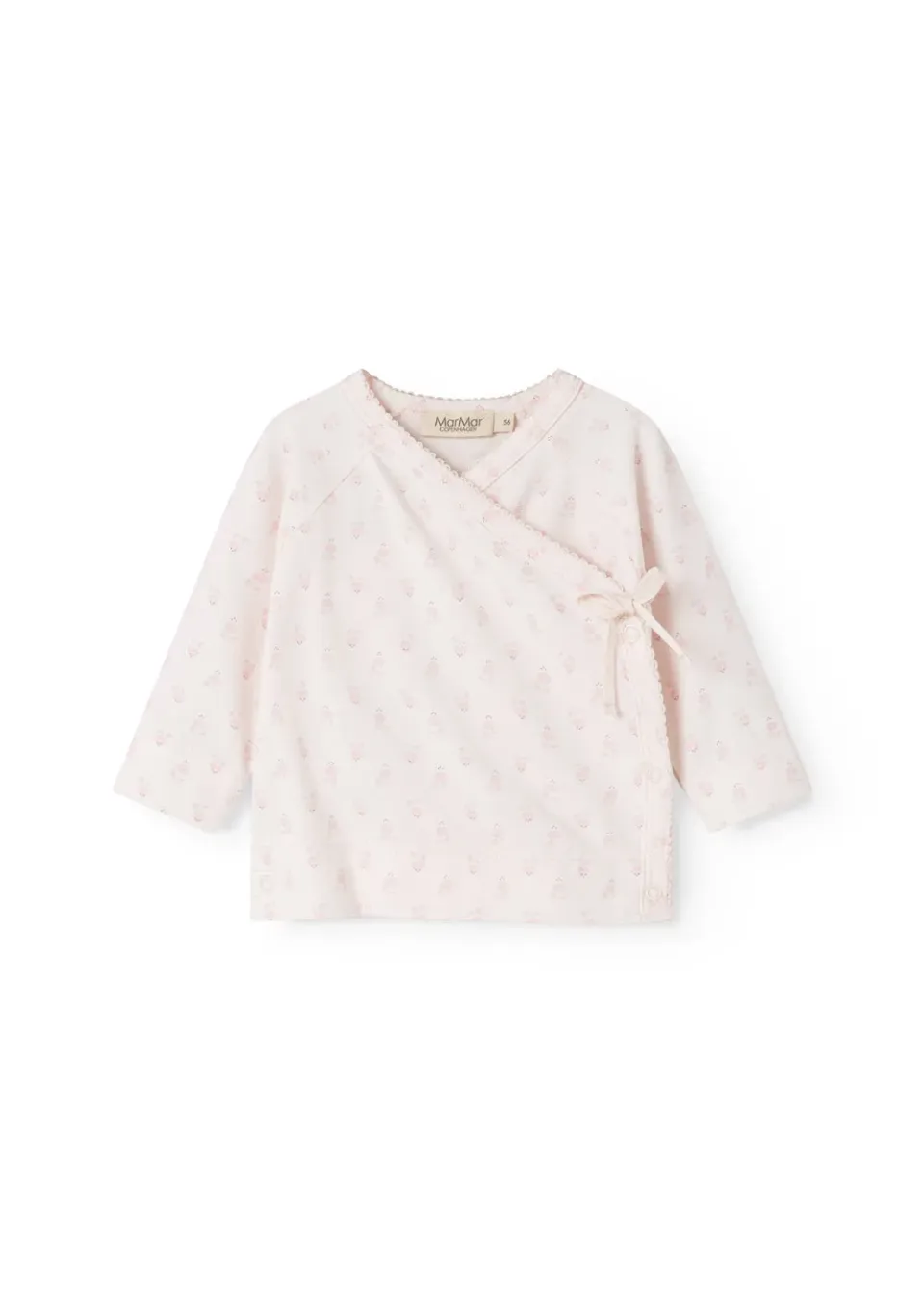 MarMar Tut Wrap LS bluse Mini Bloom slå-om