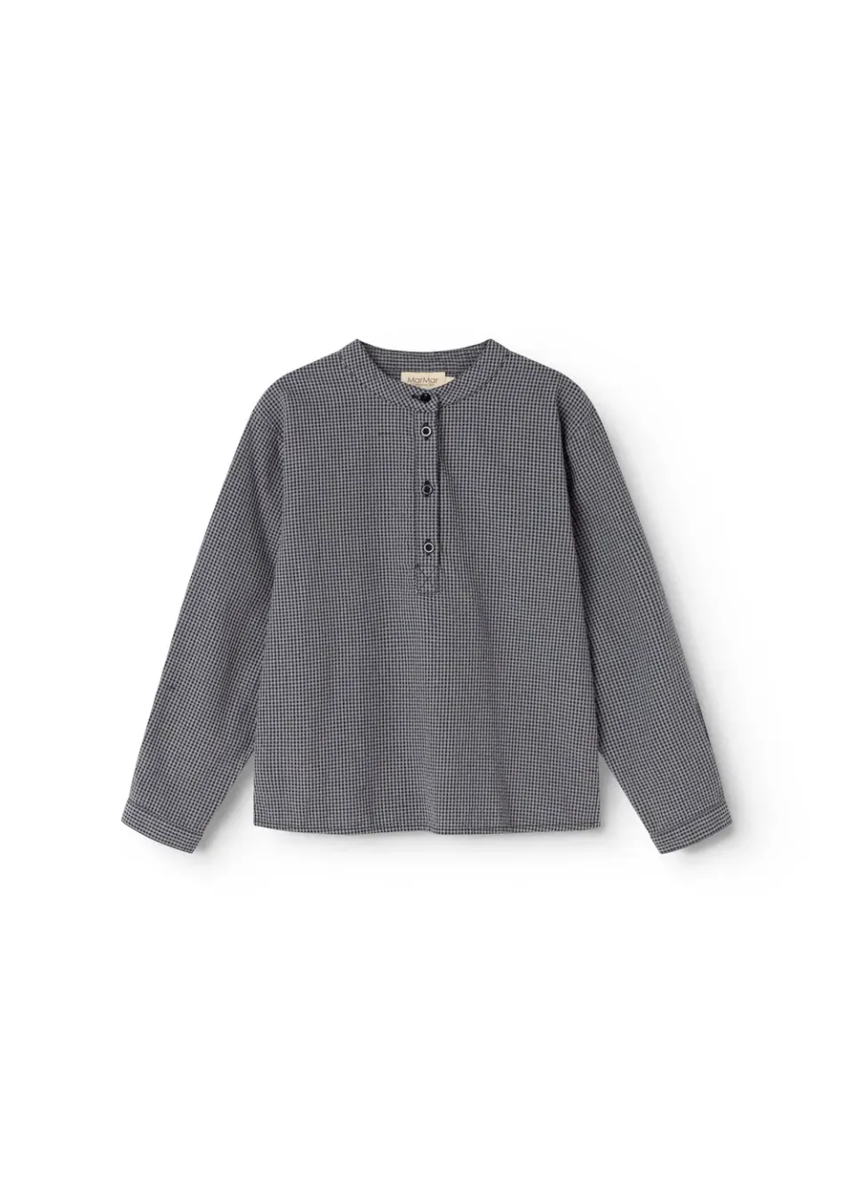 MarMar Tokyo skjorte Pigeon Blue Check tern drenge