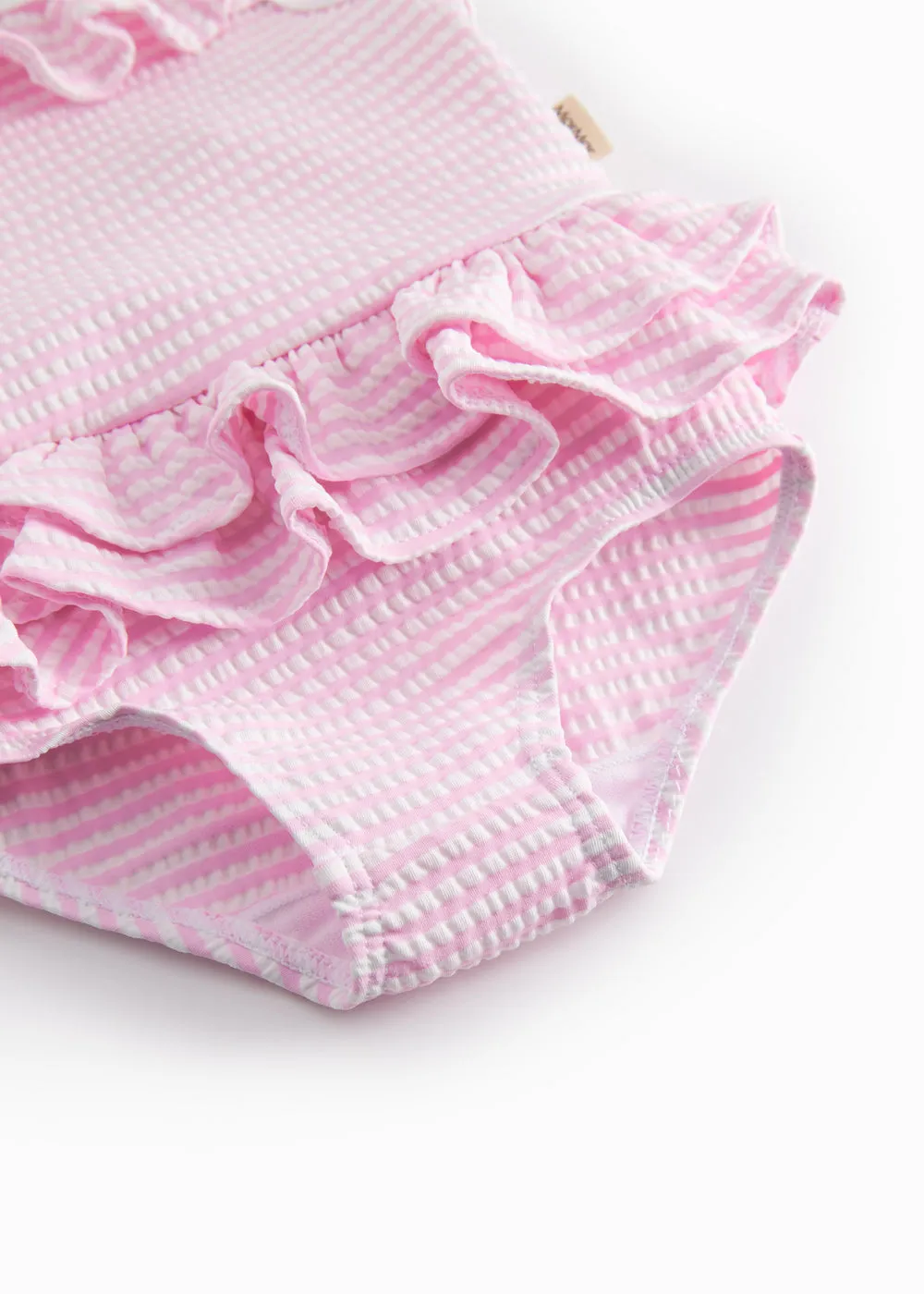 MarMar Swinnie badedragt Pink Stripe flæse