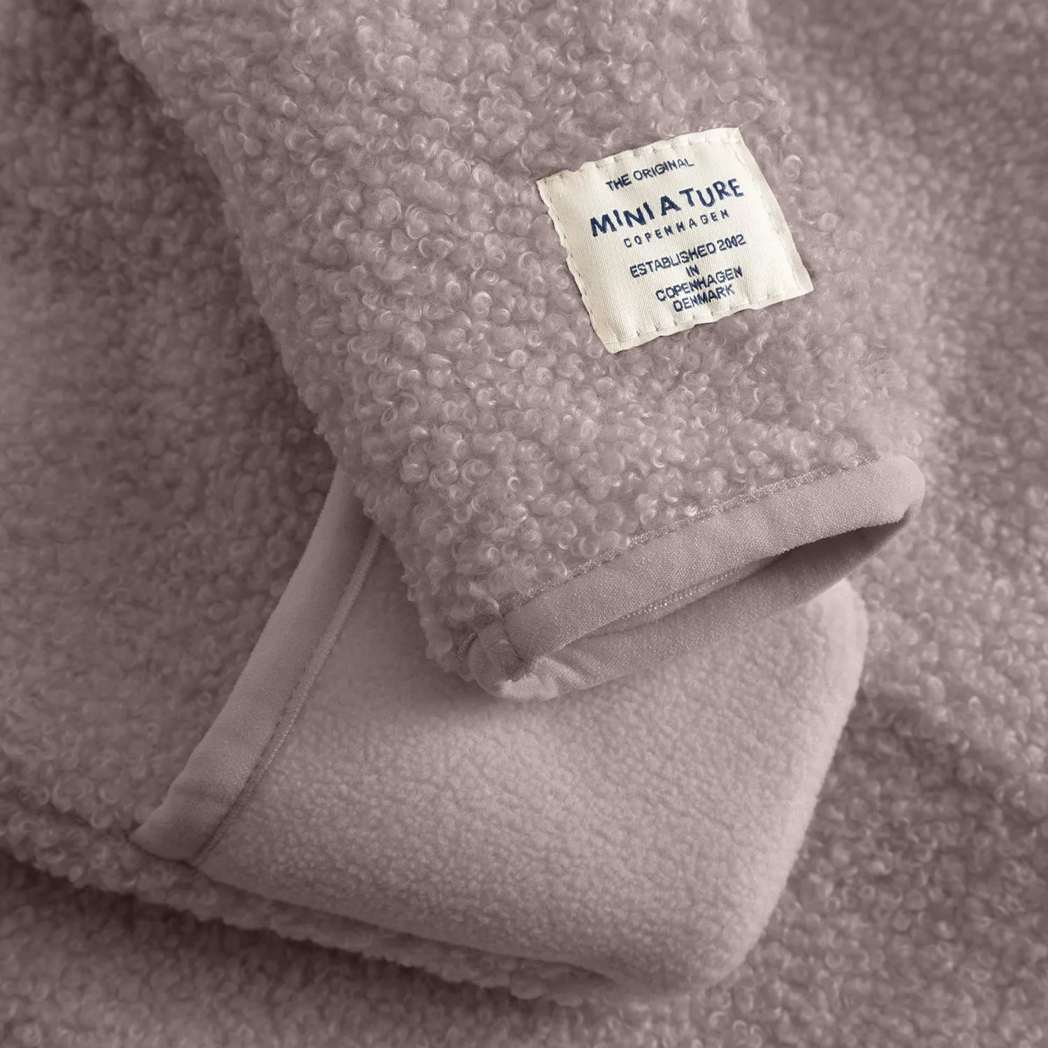 MINI A TURE MATADEL heldragt 6m teddyfleece lilla