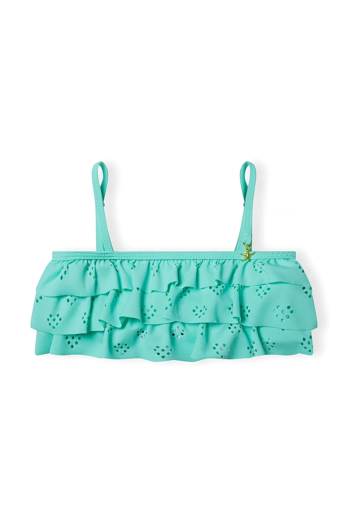 Minoti 40167 bikini mint med flæser til piger
