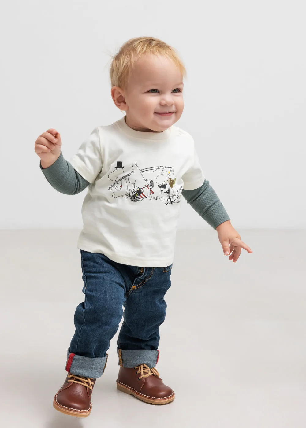 MarMar Copenhagen Tad B T-shirt Moomin Trip kortærmet
