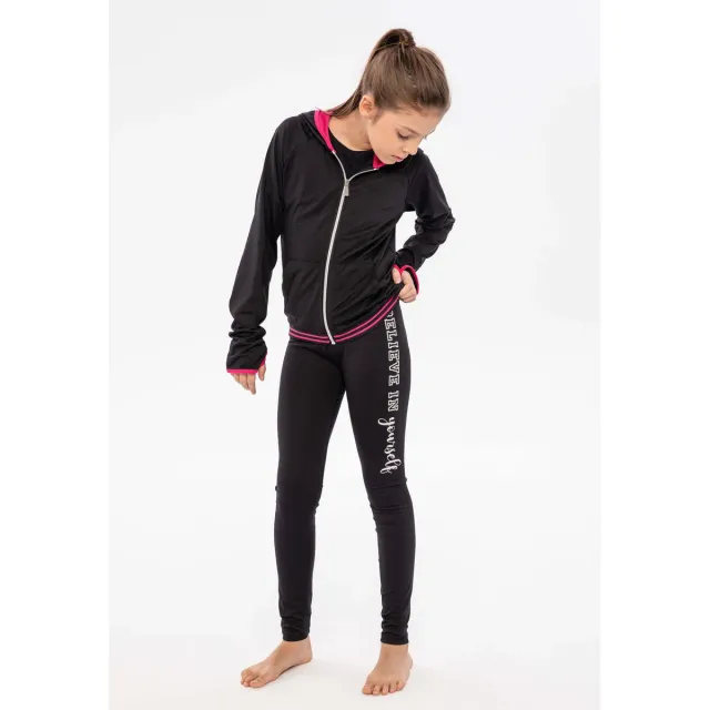 Minoti 38355 sportsleggings sort Believe ankel