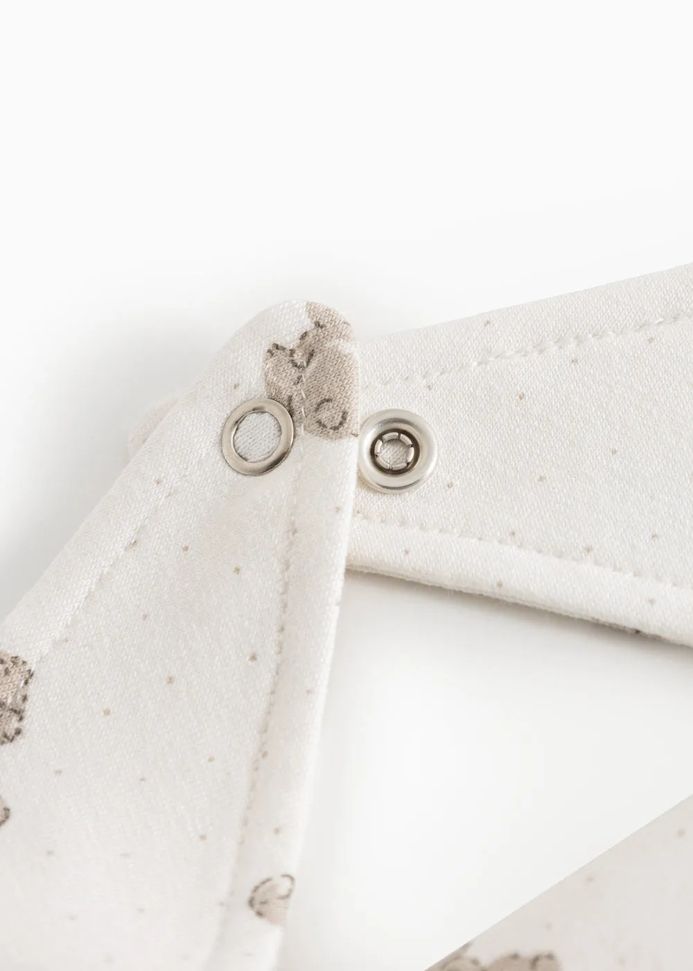 MarMar Ari Bib Teddybears savlesmæk 2-pak
