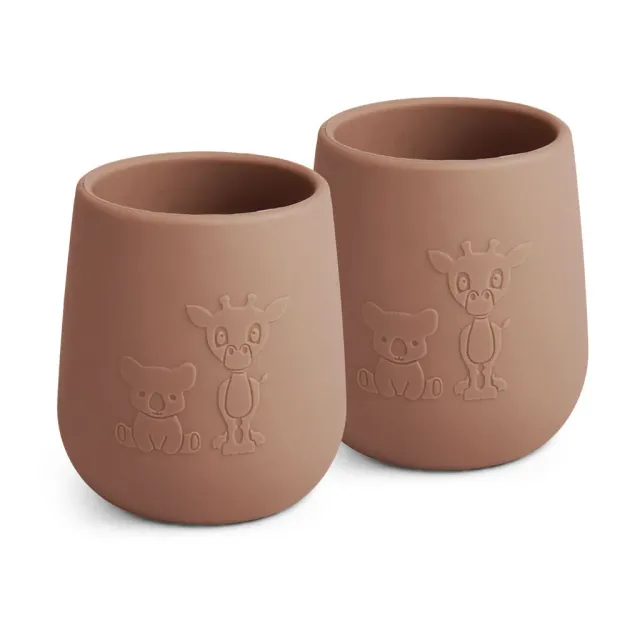 nuuroo Abel silikone kop Chocolate malt 2-pak