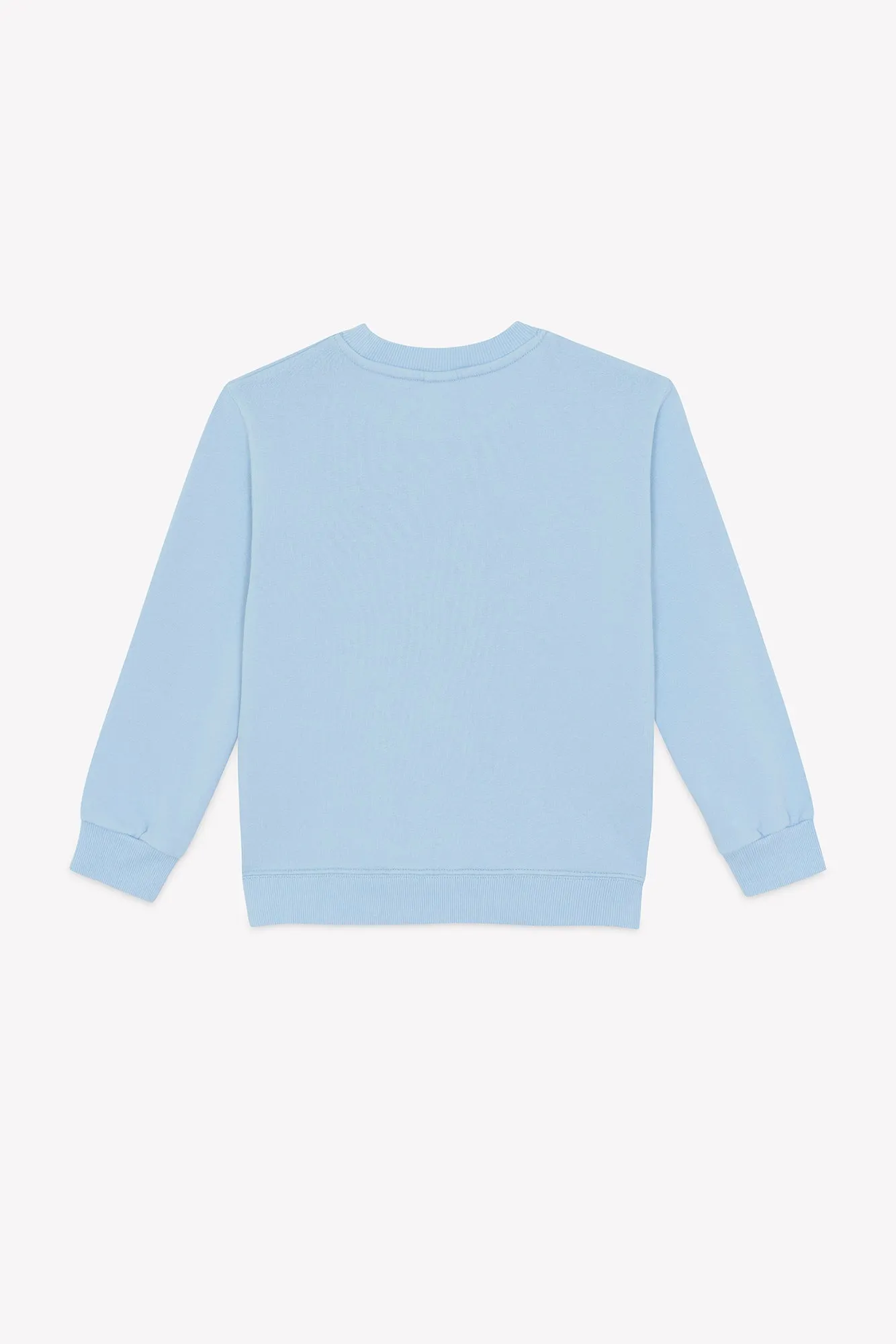 Bonton Smile Fish Bleu sweatshirt blå bomuld