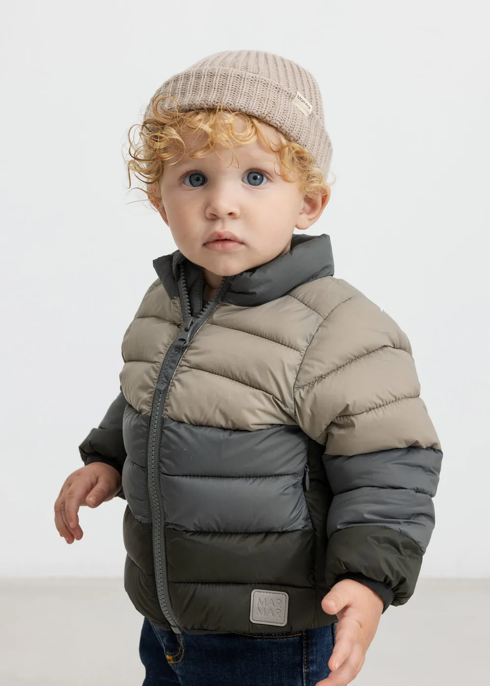 MarMar Atlas strikhue Oyster Grey beanie