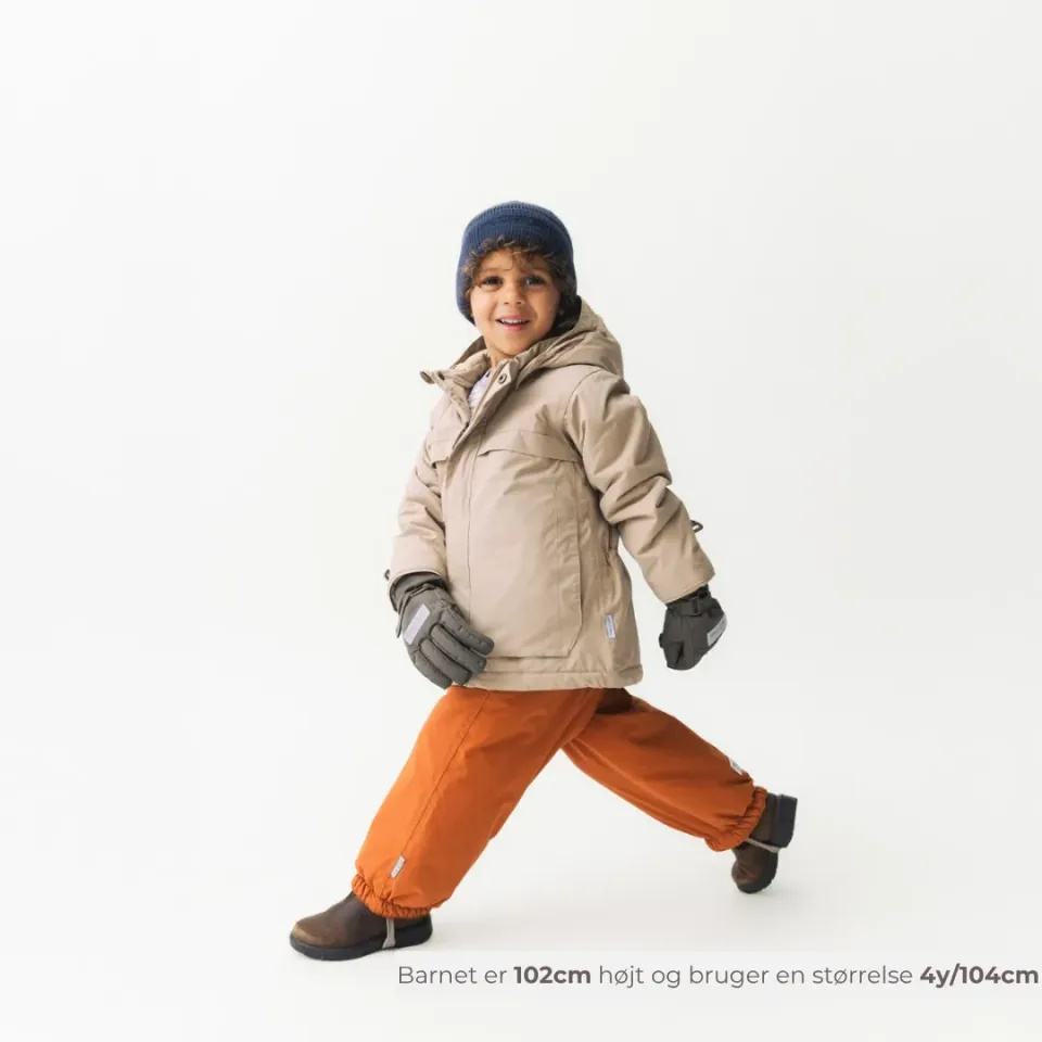 MINI A TURE Matwaldo vinterjakke 2y/92cm beige fleece