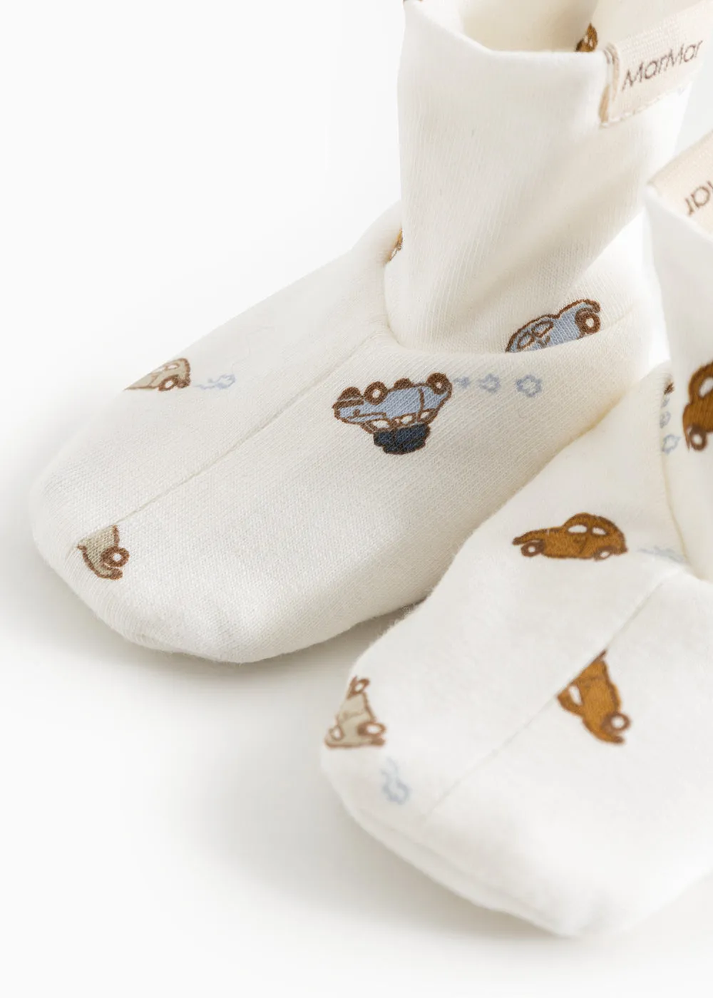 MarMar Booties futter Cars blød modal