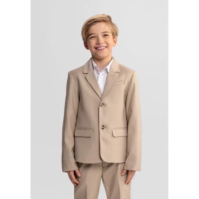 Minoti 44614 blazer sand smal til drenge fest