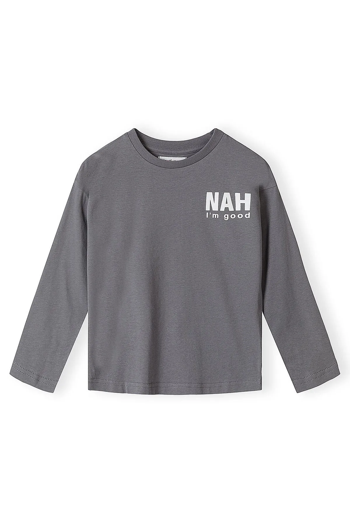 Minoti 45603 langærmet t-shirt skate 5-pak drenge