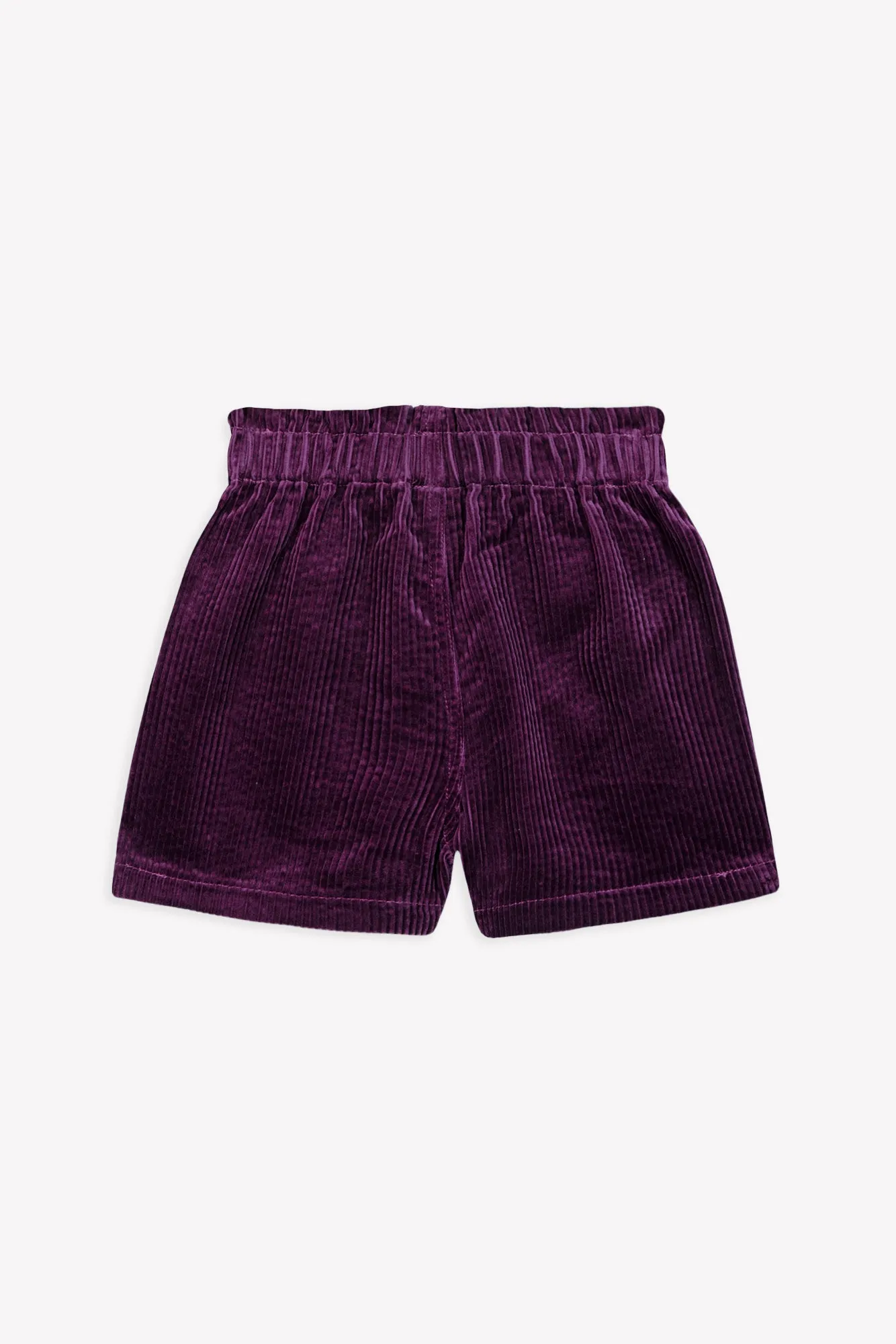 Bonton Purple Rain shorts lilla velour til piger
