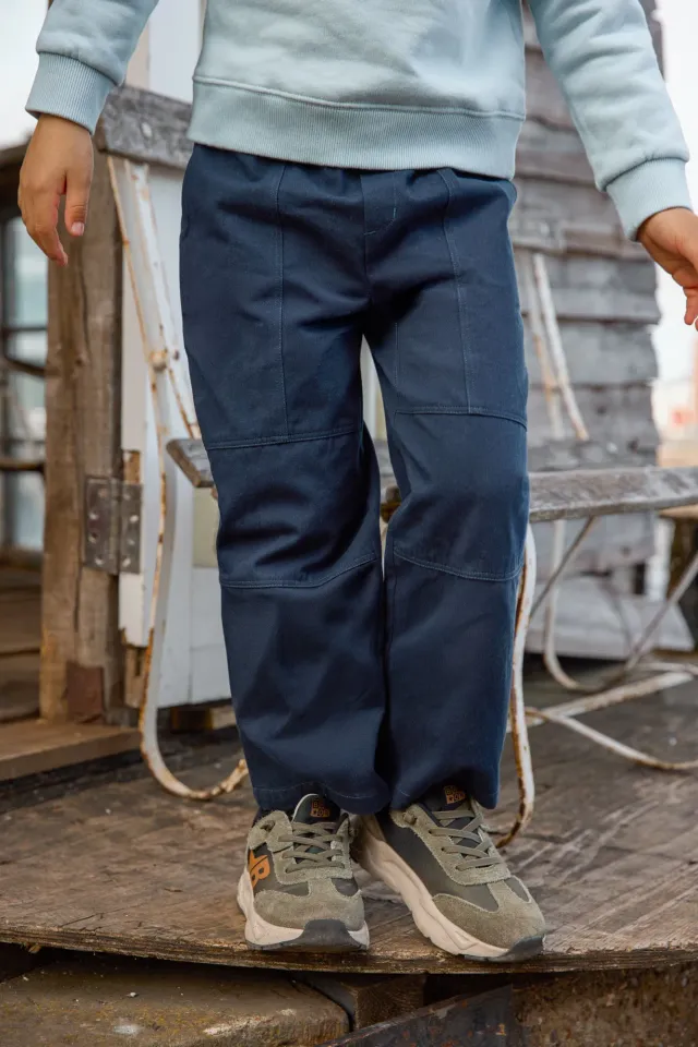 Bonton Martin jeans sailor blue børn vidde