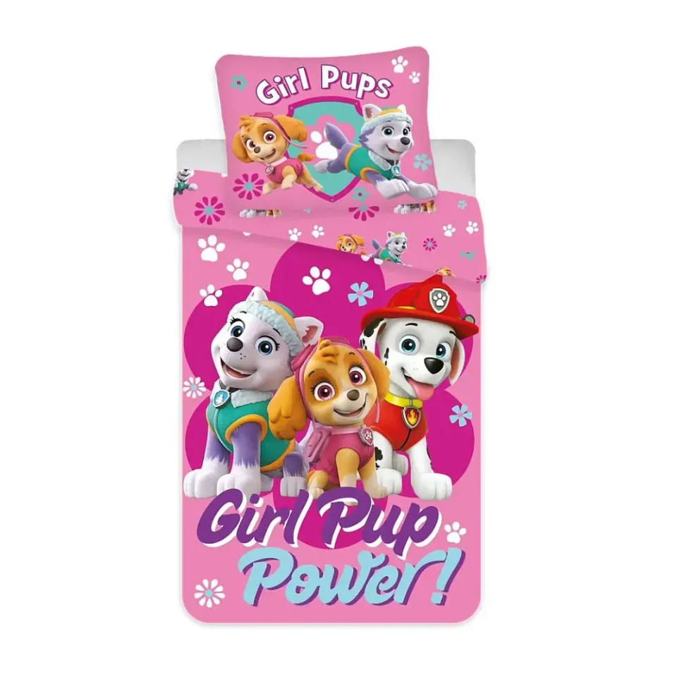 nuuroo Paw Patrol juniorsengetøj 100x140 bomuld