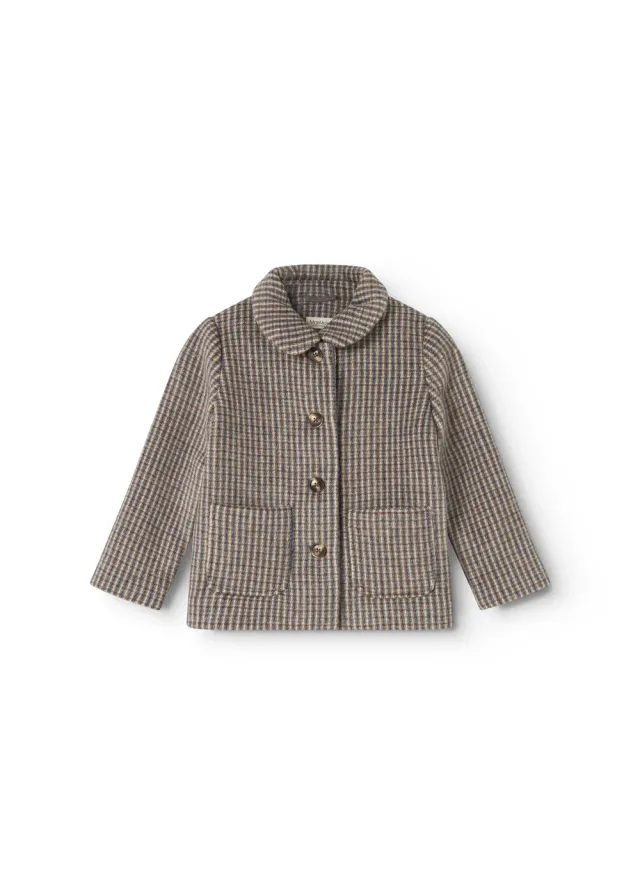 MarMar Oval Jacket Uldjakke Heritage Check