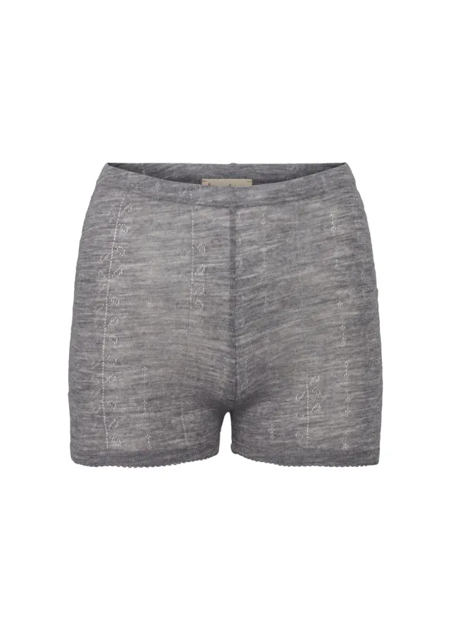 MarMar Poe W underbukser Grey Melange uld