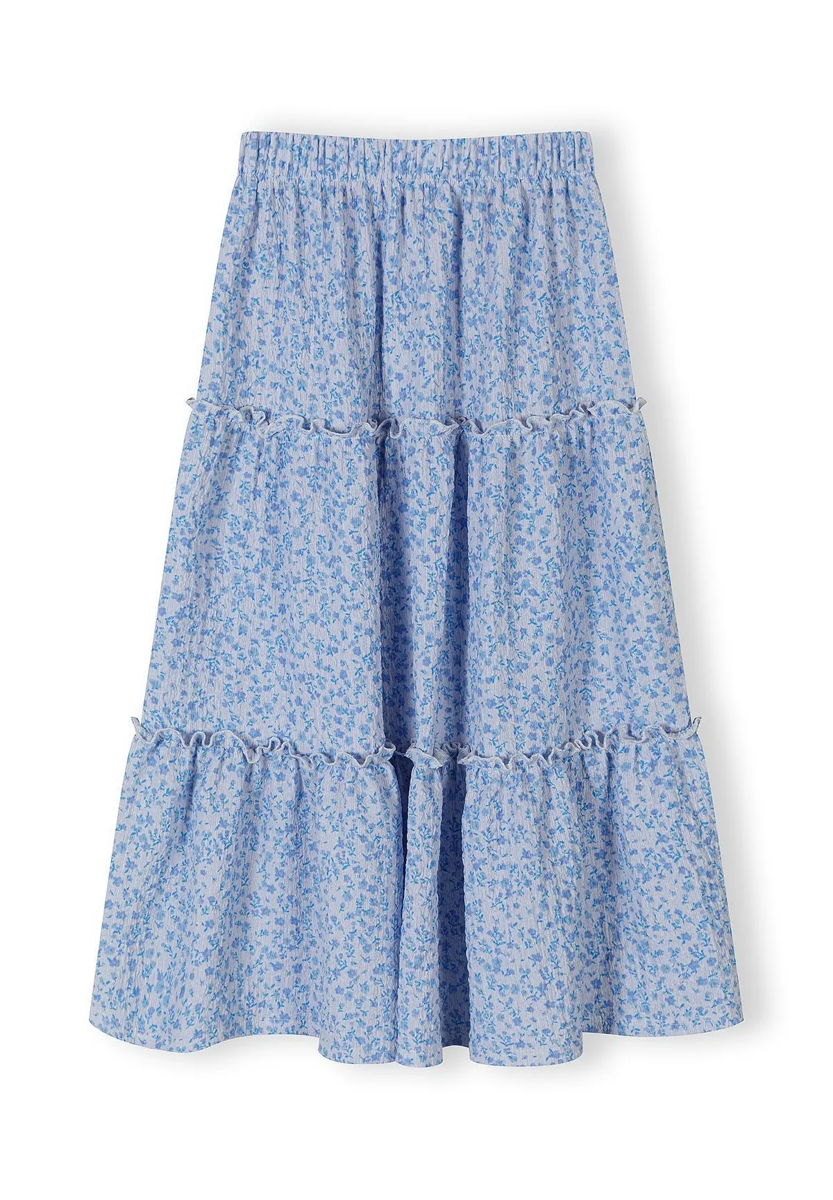 Minoti 44663 maxinederdel blaa blomst piger
