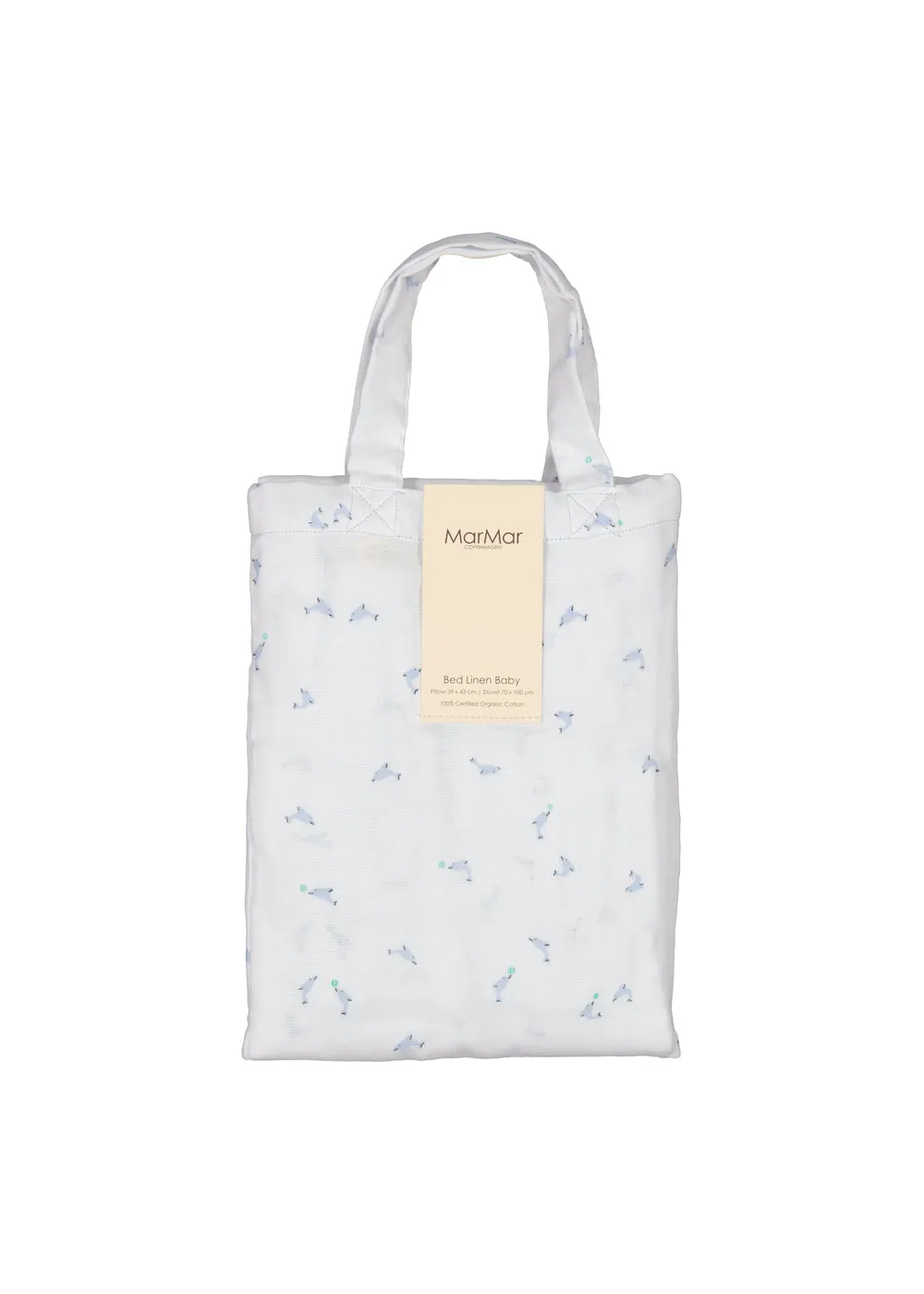 MarMar Bed Linen Baby sengetøj Dolphin muslin