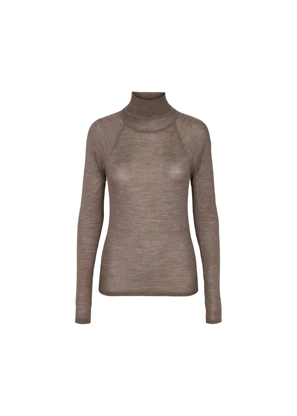 MarMar Trisha W bluse dusty brown mel. merino S-XL