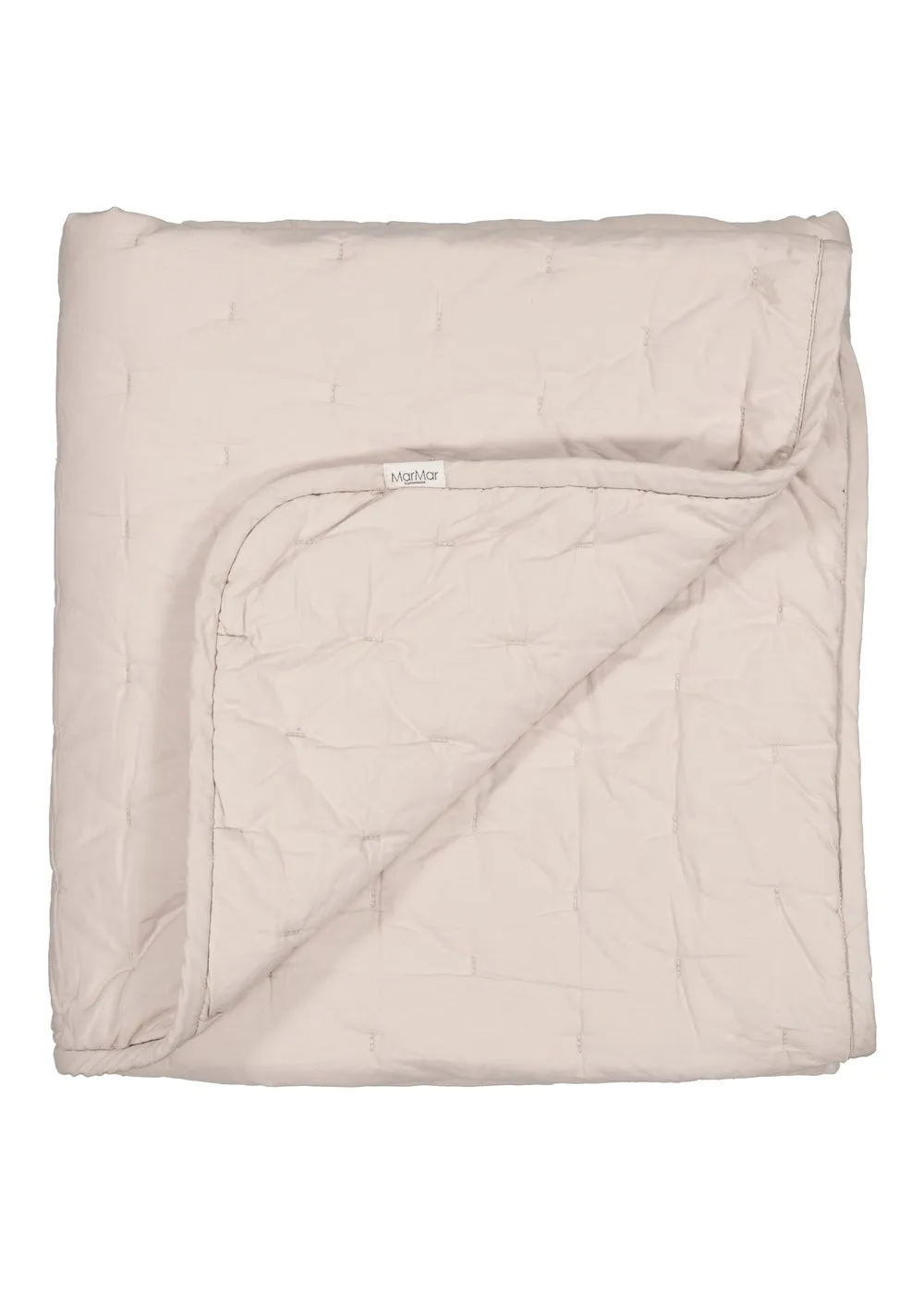 MarMar Alida Quilt Baby tæppe Grey Sand 120x120