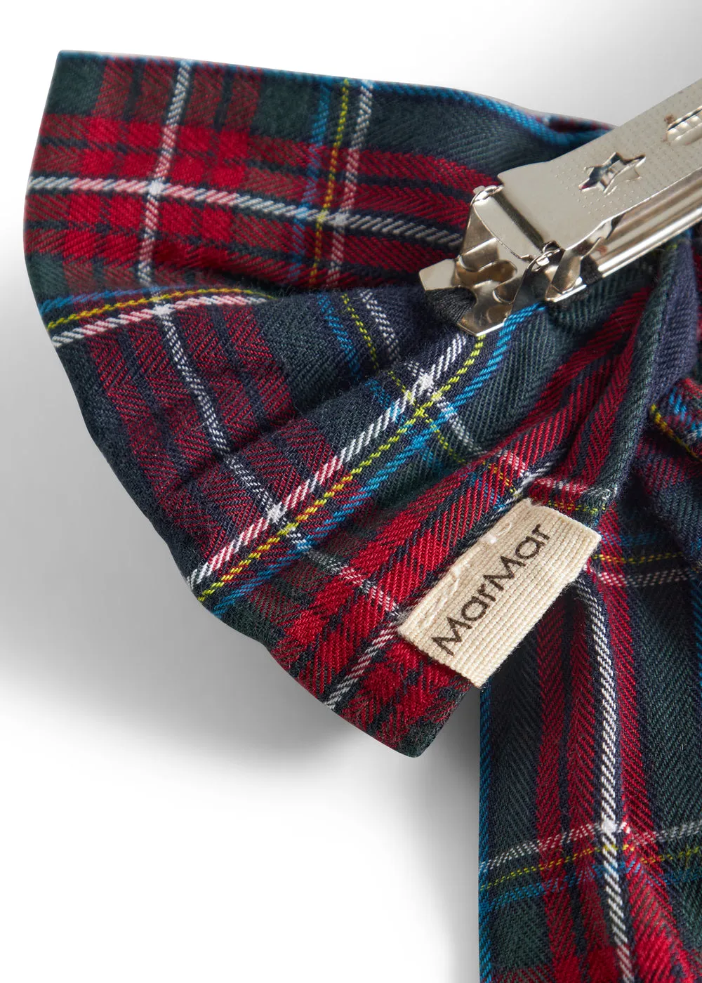 MarMar Copenhagen Alina L hårsløjfe Pilot Navy Check tern