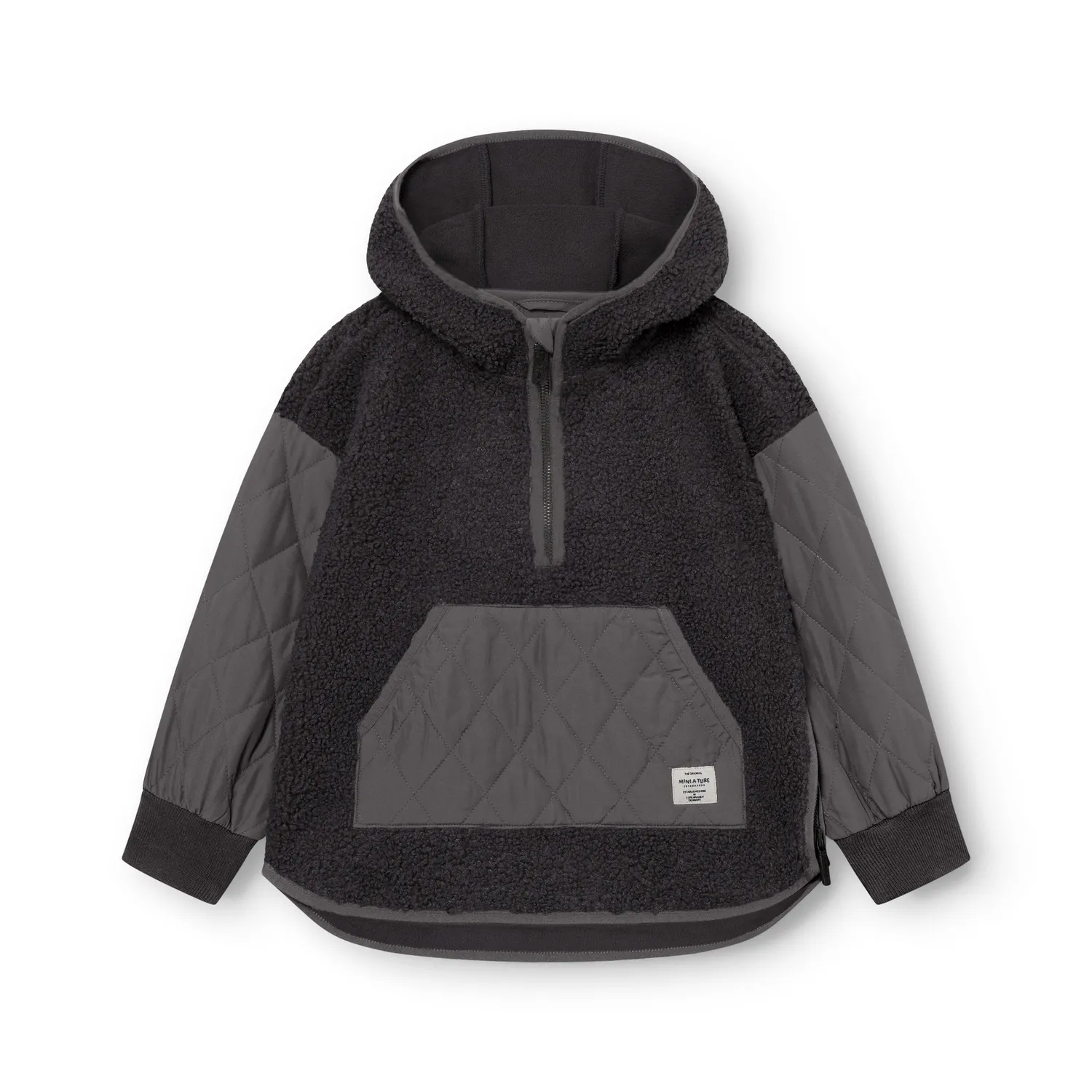 MINI A TURE Matsixten termo anorak Plum kitten fleece
