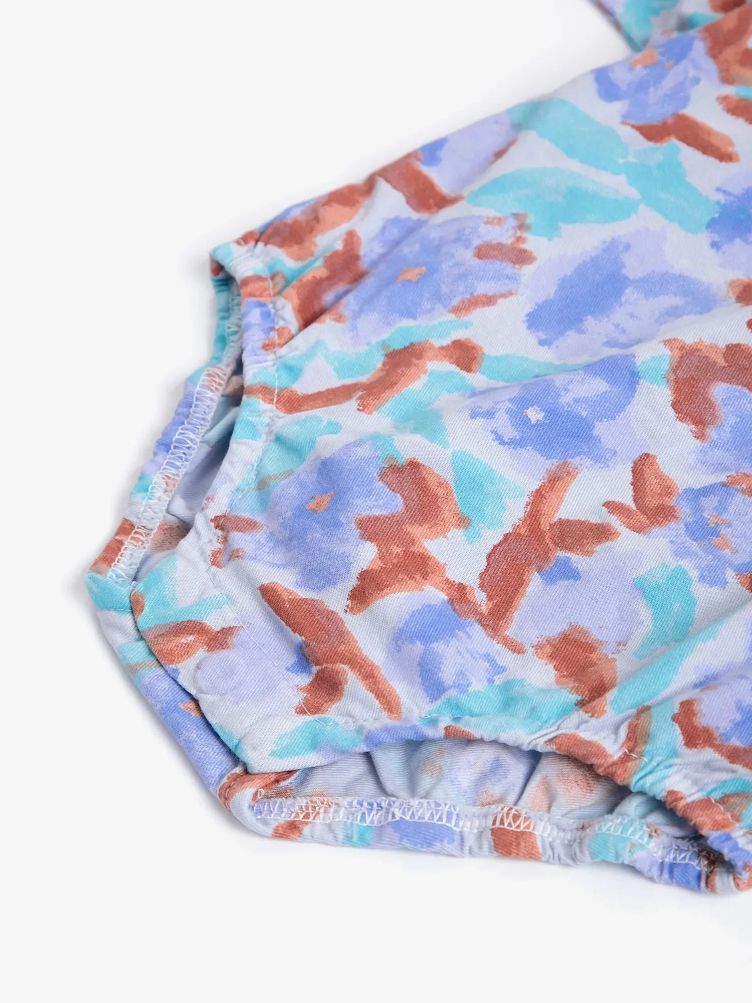 Bobo Choses Watercolor all over woven body offwhite