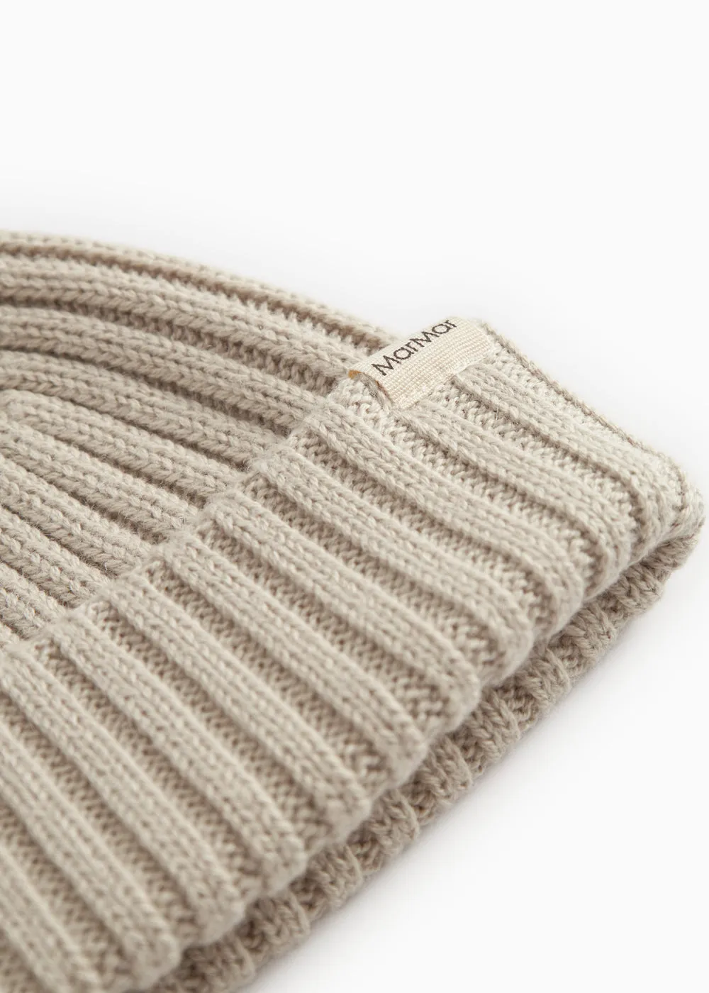 MarMar Atlas strikhue Barely Beige uldbland?