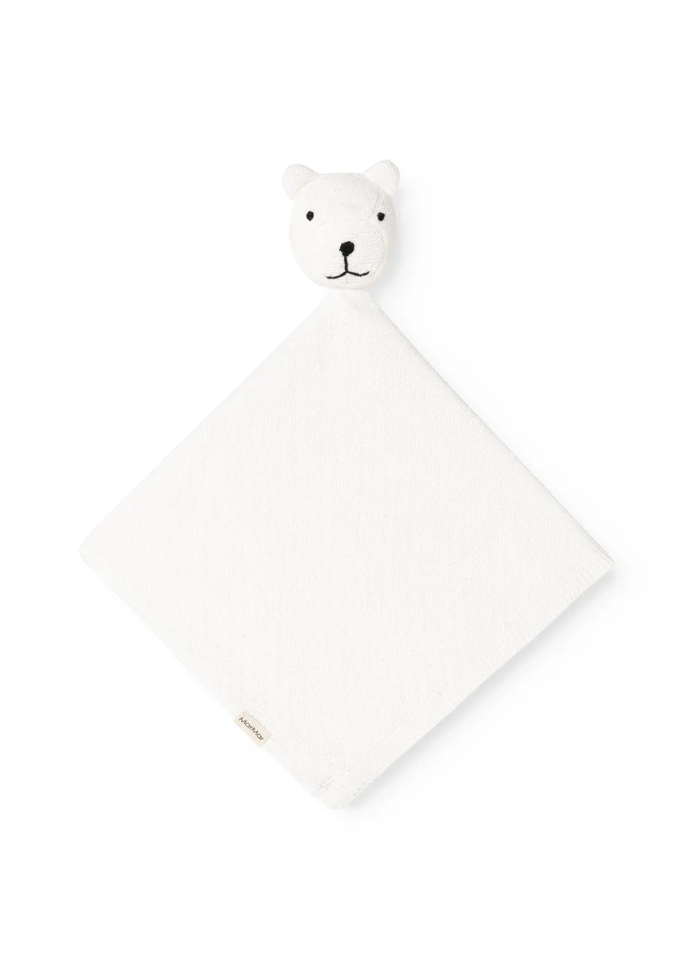 MarMar Teddy Cloth nusseklud Gentle White bamse