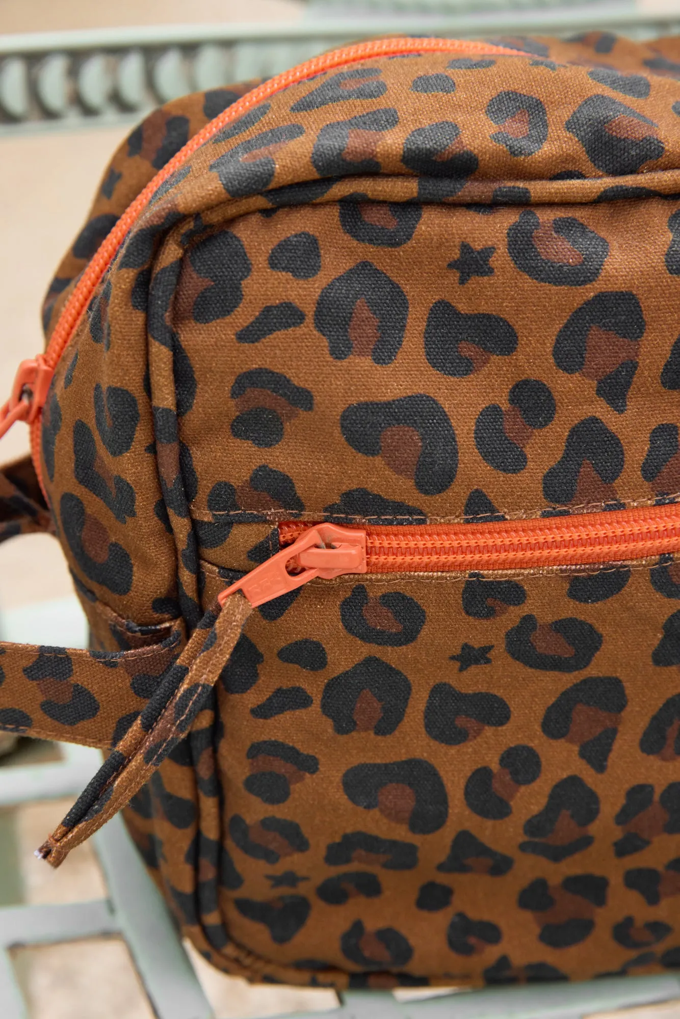 Bonton Leopard penalhus toilettaske bomuld