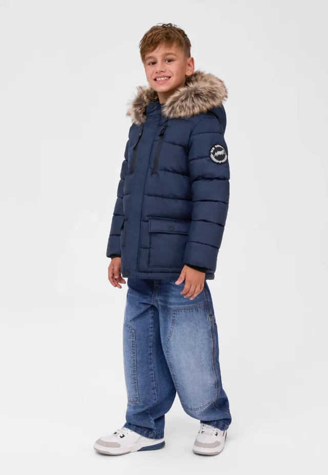 Minoti 45249 parka navy foret dreng