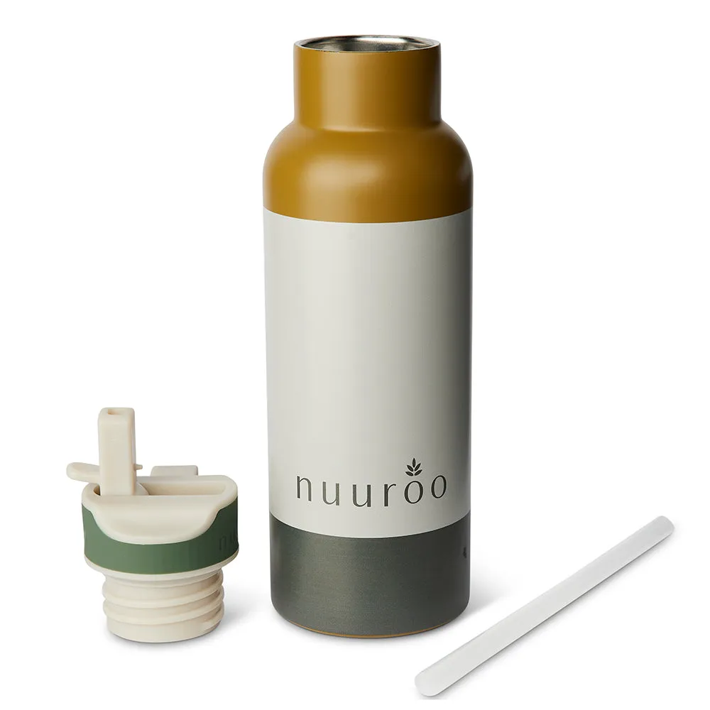 nuuroo Conrad vandflaske 500 ml Green mix stål