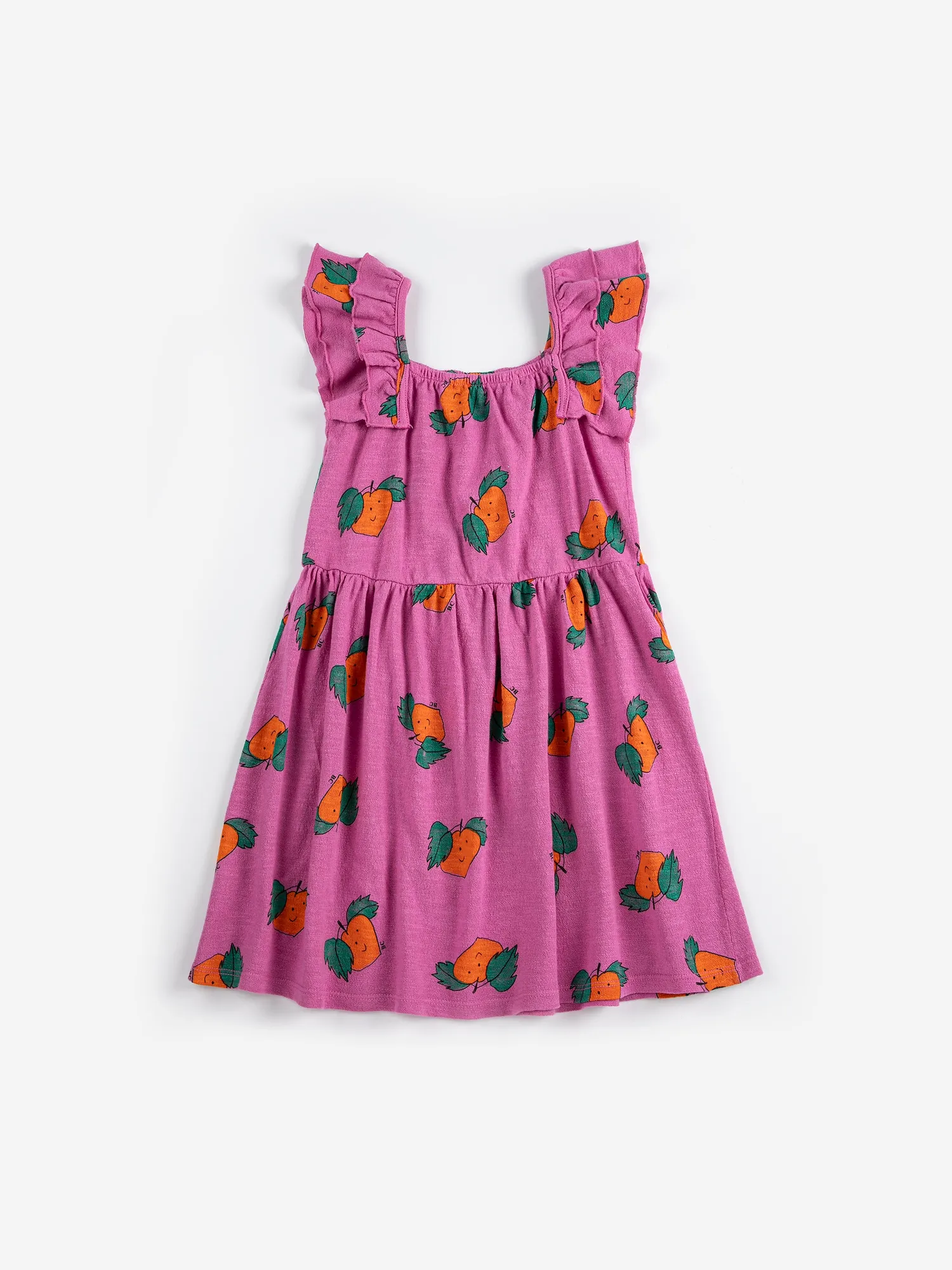 Bobo Choses Tangerine sb126ac101 kjole børn flæse