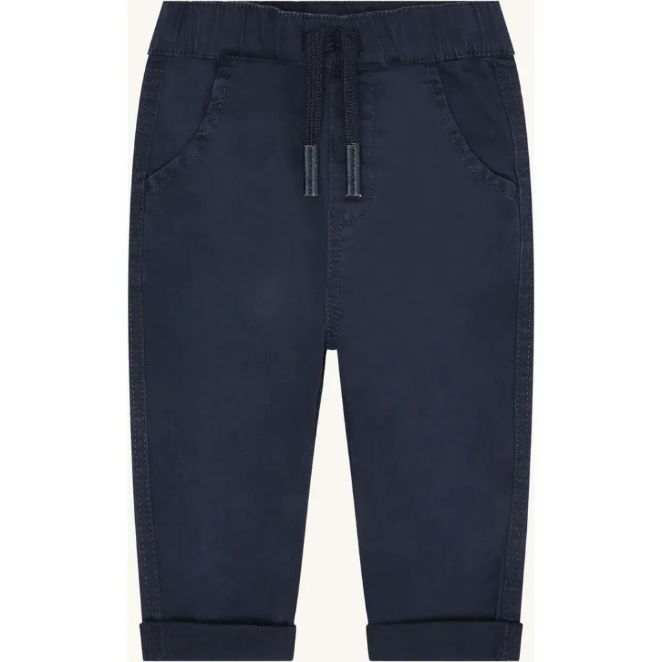 Hust & Claire HC Timon Twill bukser More Navy bomuld
