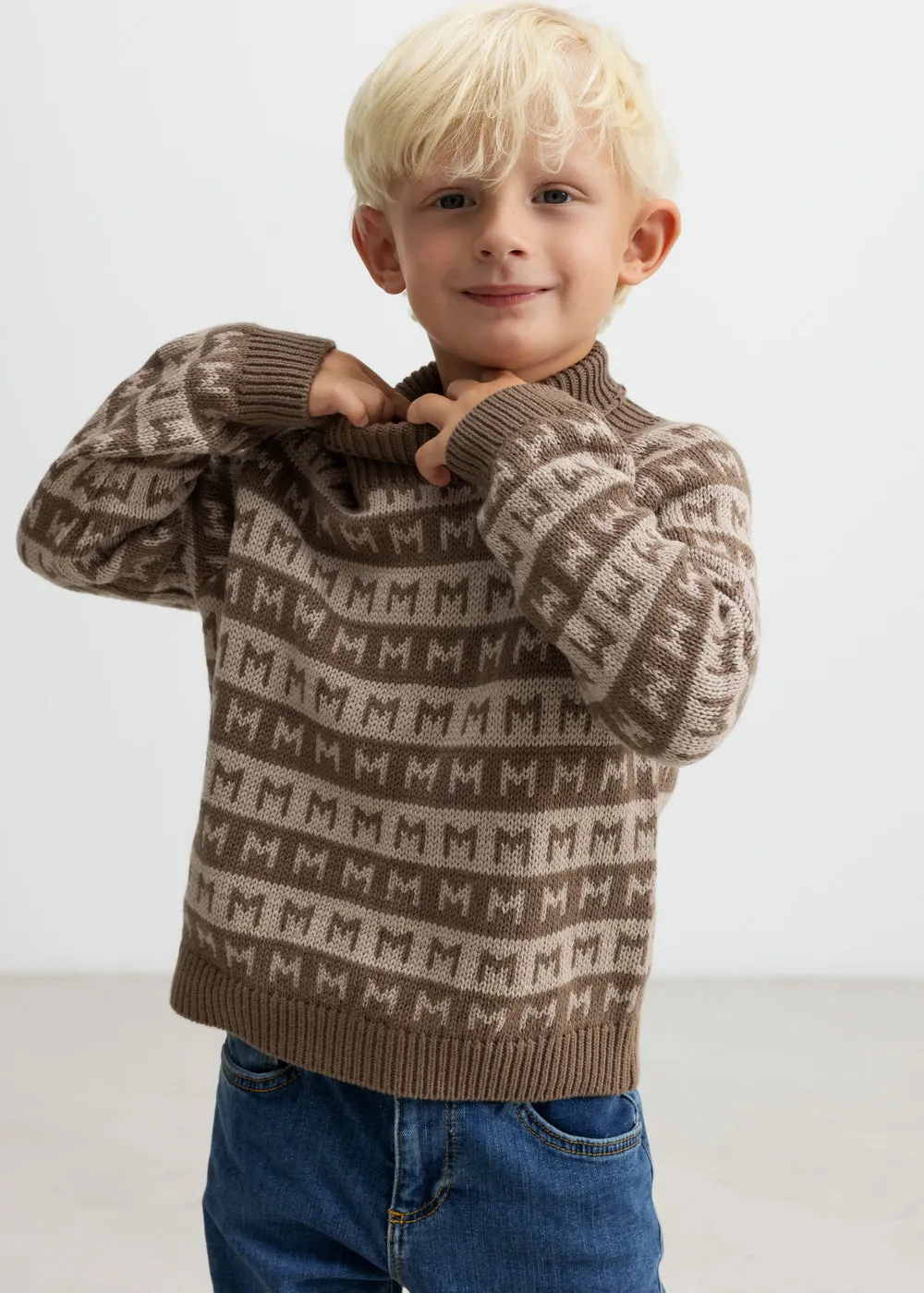 MarMar Talmi strikbluse terre stripe rullekrave