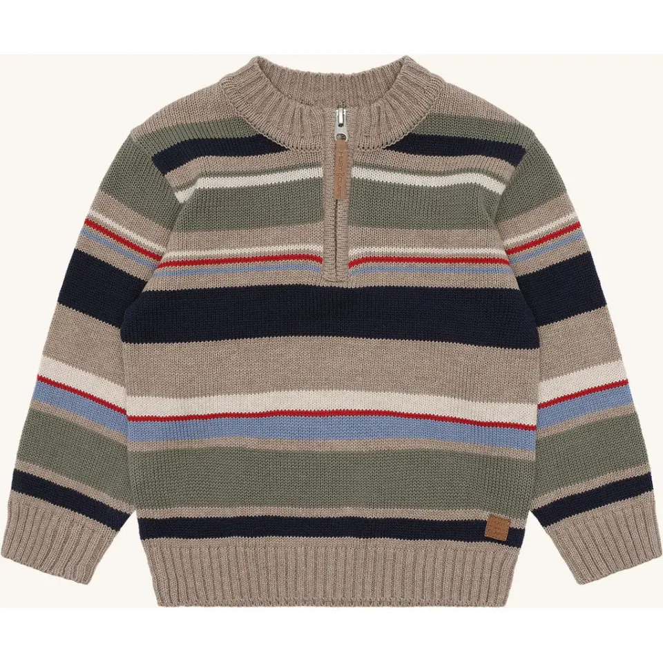 Hust & Claire HCPelle pullover Biscuit stribet