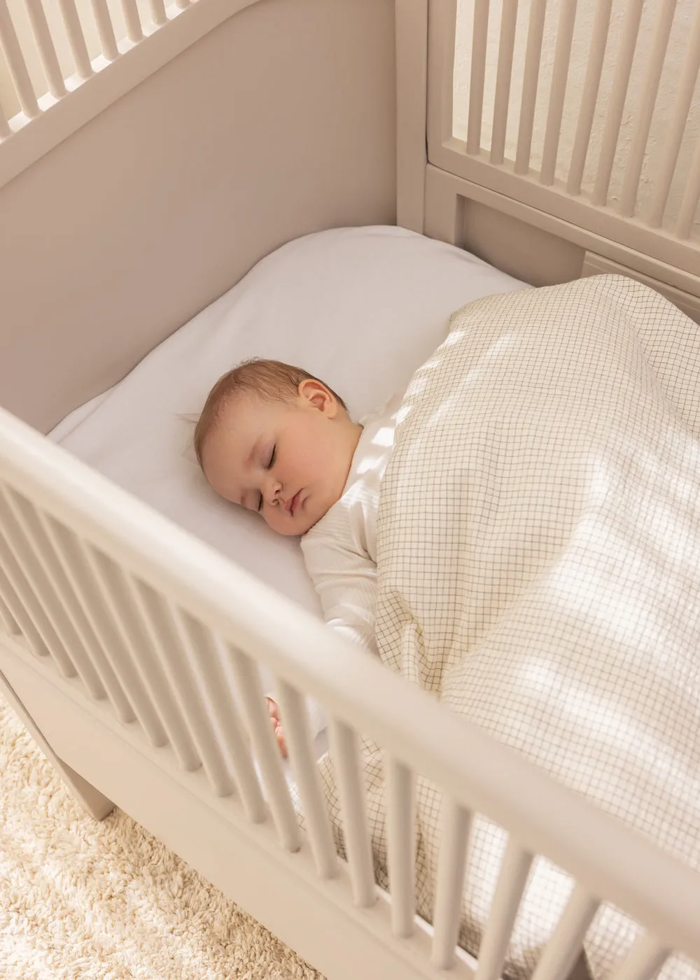 MarMar Jeans Bed Linen Baby Sengetøj Deep Lake Check 70x100