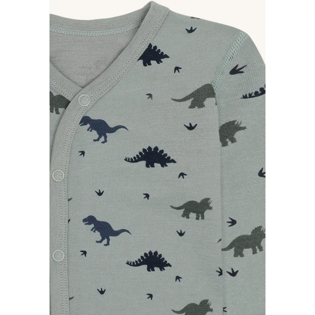 Hust & Claire Manu Dino natdragt slate green merinould