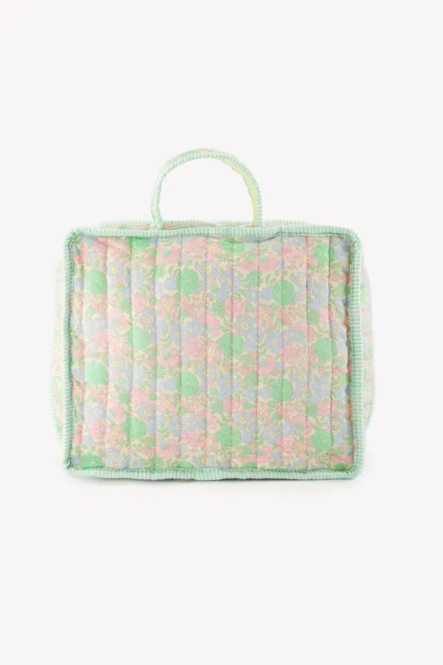 Bonton Vintage flower vanity toilettaske