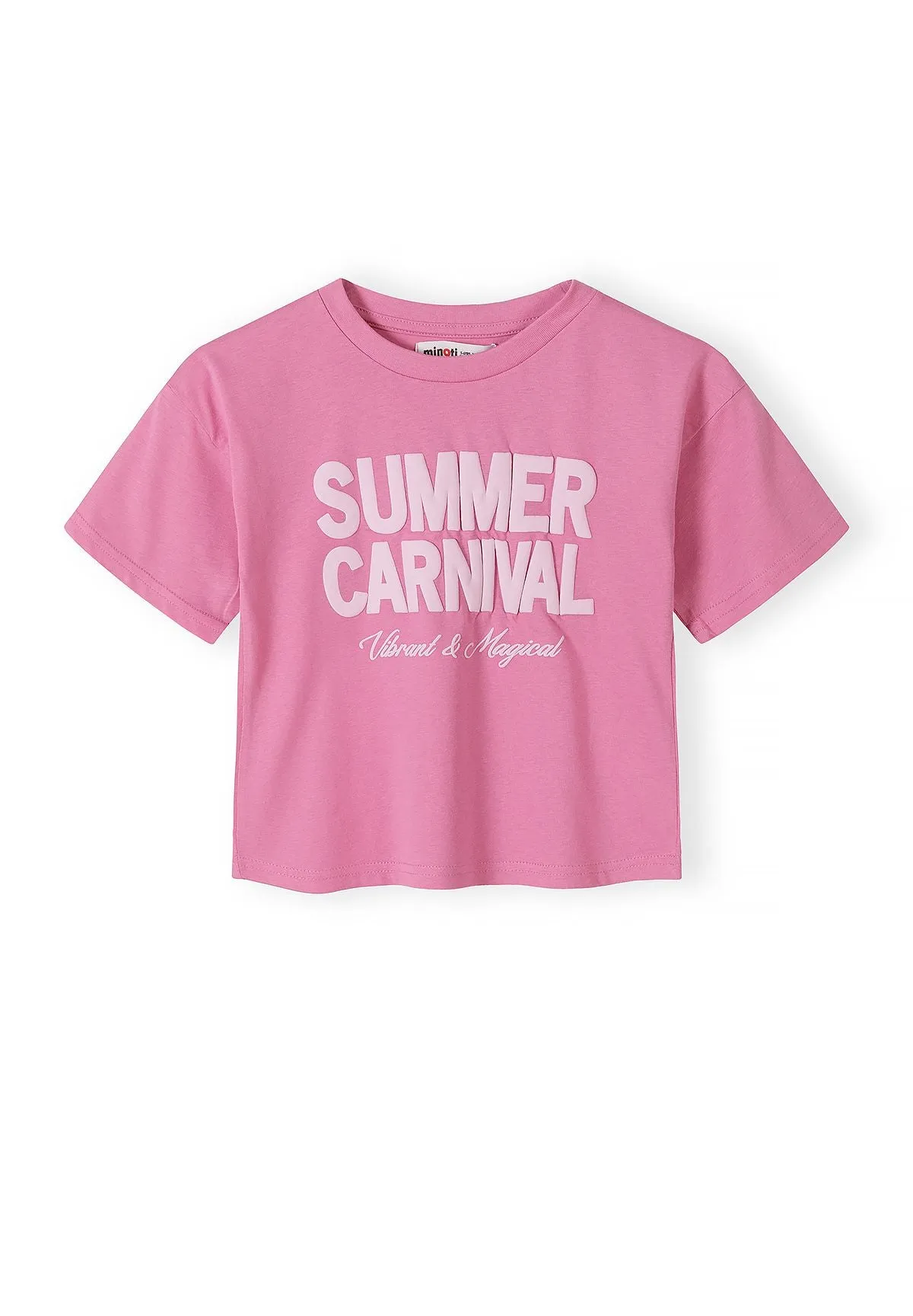 Minoti 44832 T-shirts 5-pak til piger bomuld