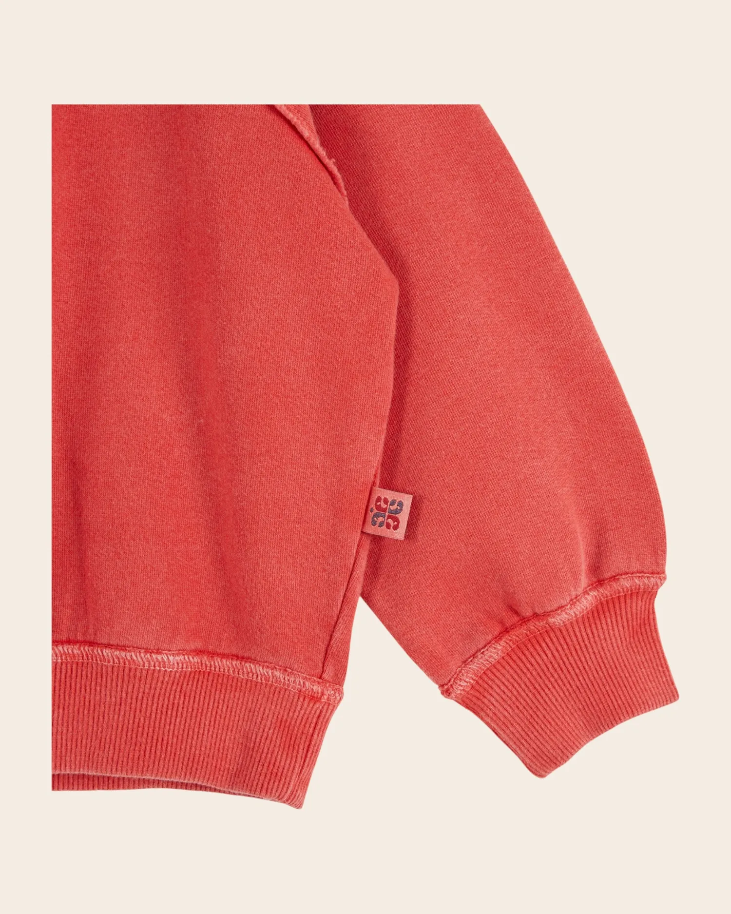 Emile et Ida Sweat sweatshirt rød økologisk bomuld