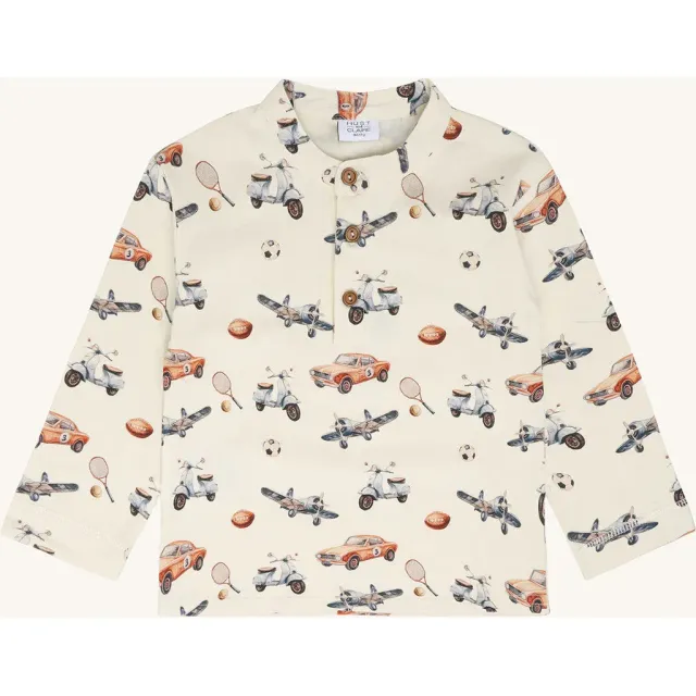 Hust & Claire Rasser Vintage Toy t-shirt snow white